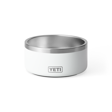 Yeti Boomer 4 Dog Bowl - White