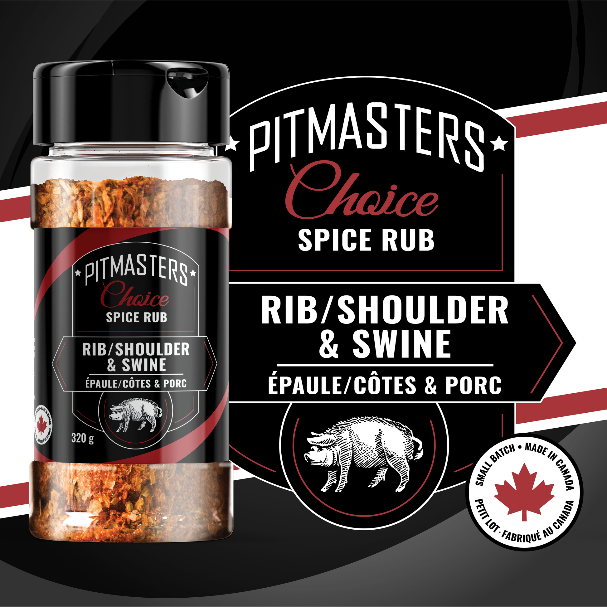 Pitmasters Choice - Rib/Shoulder & Swine Rub – Luxe Barbeque Company