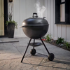 Weber 22" Original Kettle Stealth Edition Canada | Luxe Barbeque Company Winnipeg