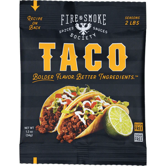 Fire & Smoke Society - Taco Seasoning Pouch