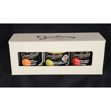 Gravelbourg Gourmet Mustard - Variety 3 Pack Gift Box
