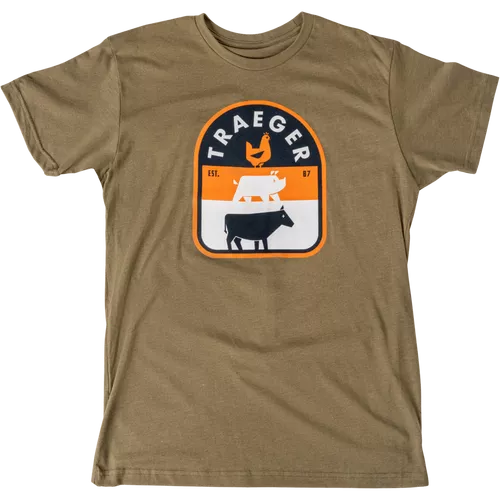 Traeger - Animal Stack T-Shirt - Green