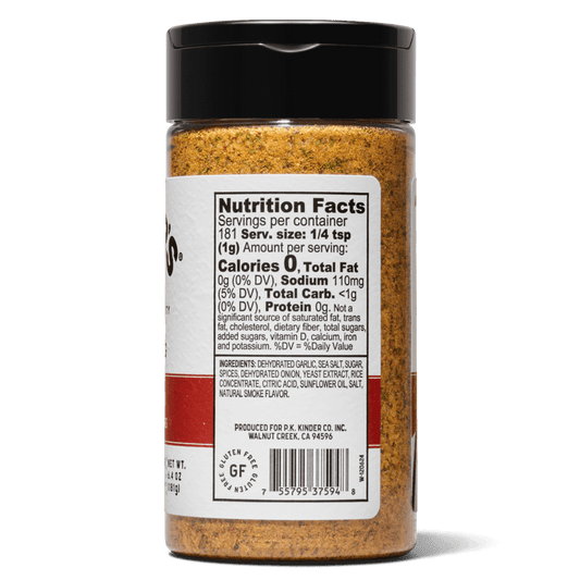 Kinder's Sauces & Seasonings - Veggie Rub Seasoning 6.4oz