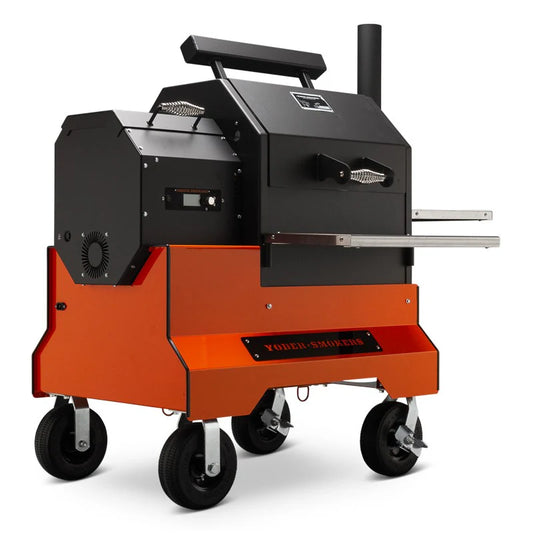 Yoder YS480S Competition Pellet Grill - Orange