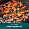 Charbroil - Pro Series 4 Burner Gas Grill and Griddle with Side Burner