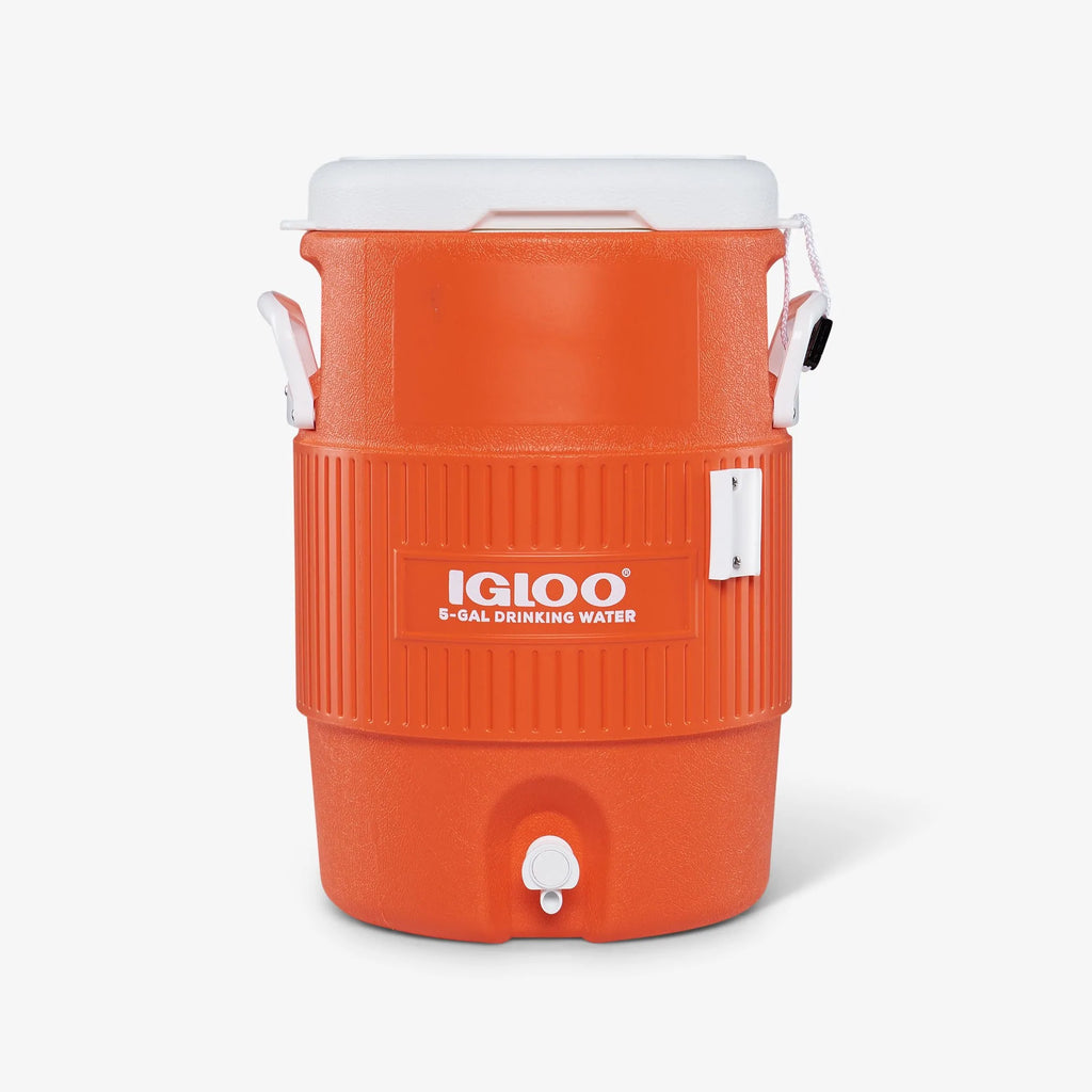 Igloo - 5 Gallon Seat Top Water Jug - Orange