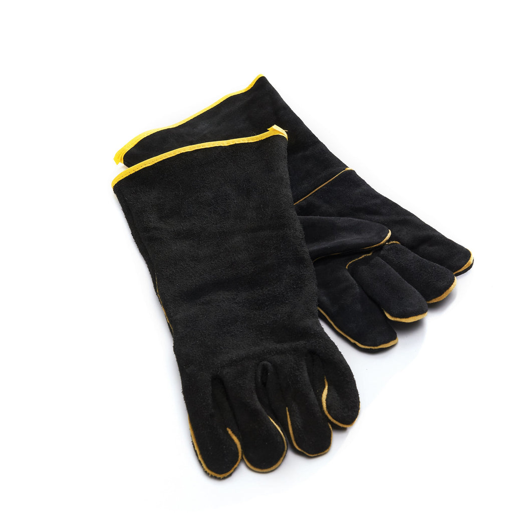 Grill Pro Black Leather Grilling Gloves