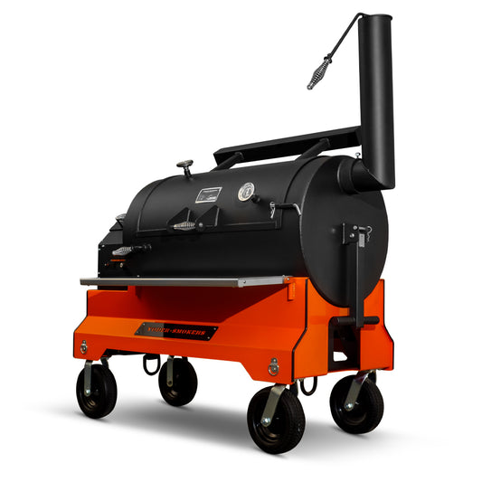 Yoder YS1500S Comp Cart Pellet Grill - Orange