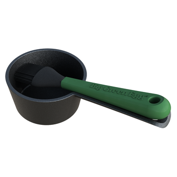 Big Green Egg Sauce Pot & Basting Brush