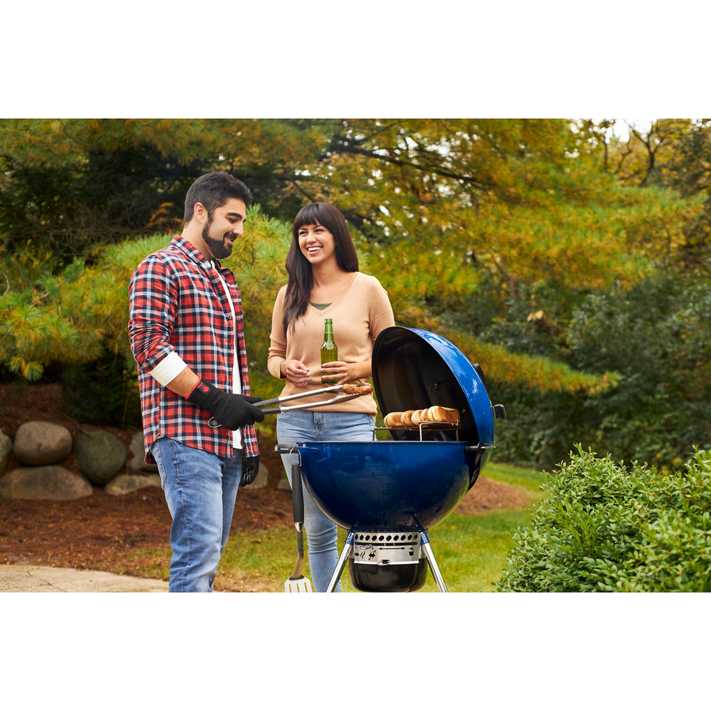 Blue weber charcoal grill best sale