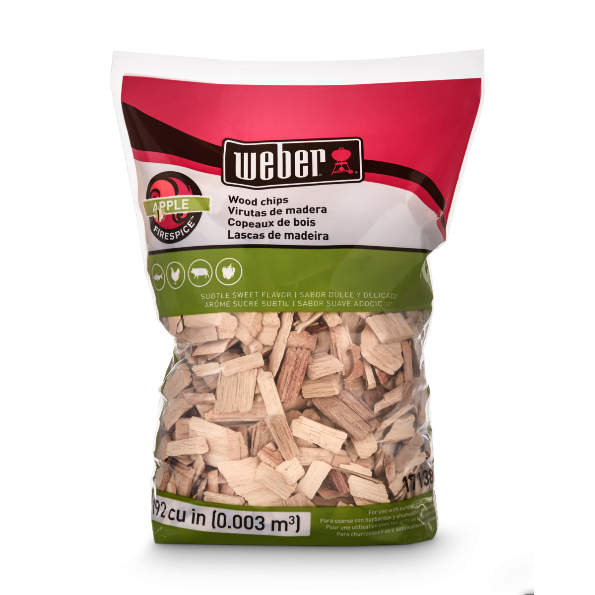 Weber Firespice Apple Wood Chips | Luxe Barbeque Company Winnipeg, Canada