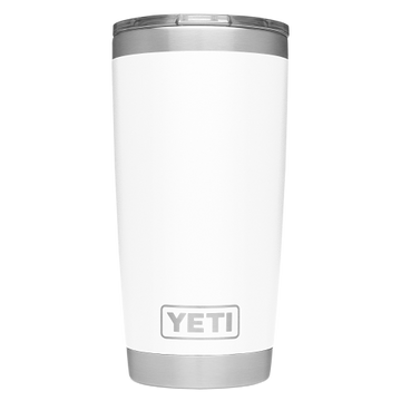 Yeti Rambler 591ml/ 20oz Tumbler with Magslider Lid - White