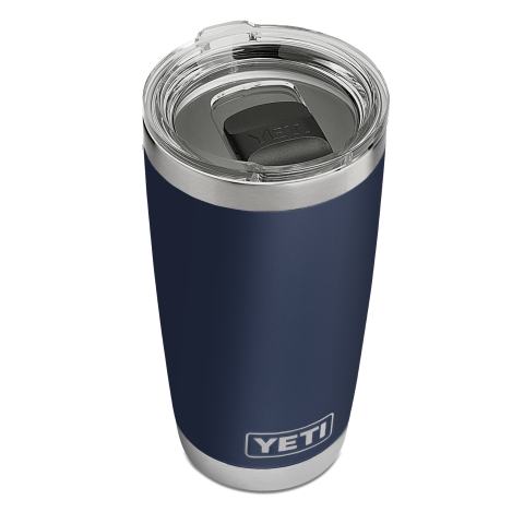 Yeti Rambler 591ml/ 20oz Tumbler with Magslider Lid-Navy-Luxe Barbeque Company, Winnipeg