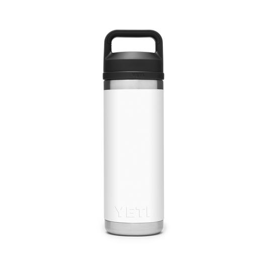 Yeti Rambler 18oz / 532ml Bottle with Chug Cap - White