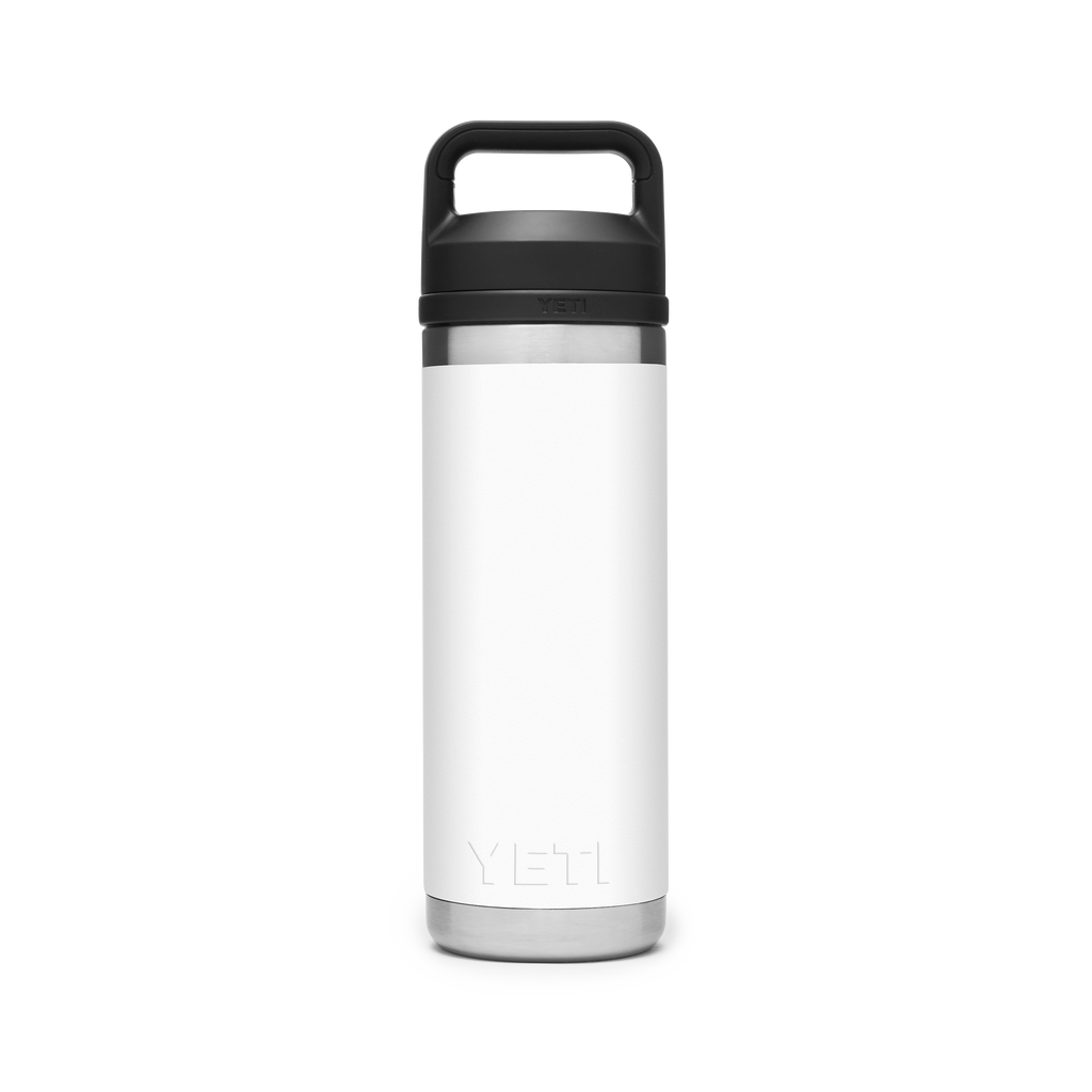 Yeti Rambler 18oz / 532ml Bottle with Chug Cap - White