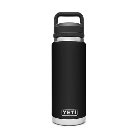 Yeti Rambler 26oz / 769ml Bottle with Chug Cap - Black