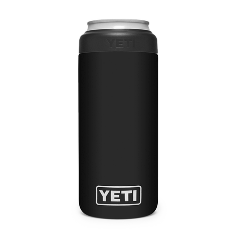 Yeti Rambler 355ml Colster 2.0 Slim Can Insulator - Black