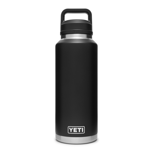 Yeti Rambler 46oz/1.4L Bottle With Chug Cap - Black