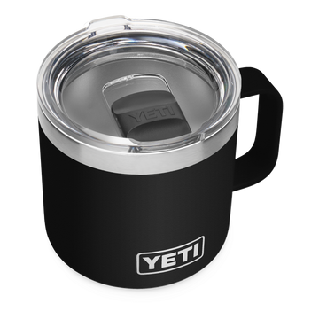 Yeti Rambler 14oz/414ml Mug with Magslider Lid - Black