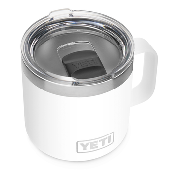 Yeti Rambler 14oz/414ml Mug with Magslider Lid - White