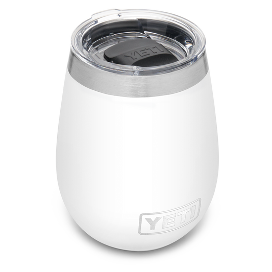 Yeti Rambler 10oz/295ml Wine Tumbler With Magslider Lid - White