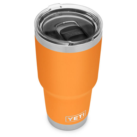 Yeti Rambler 30oz/877ml Tumbler with Magslider Lid - King Crab Orange