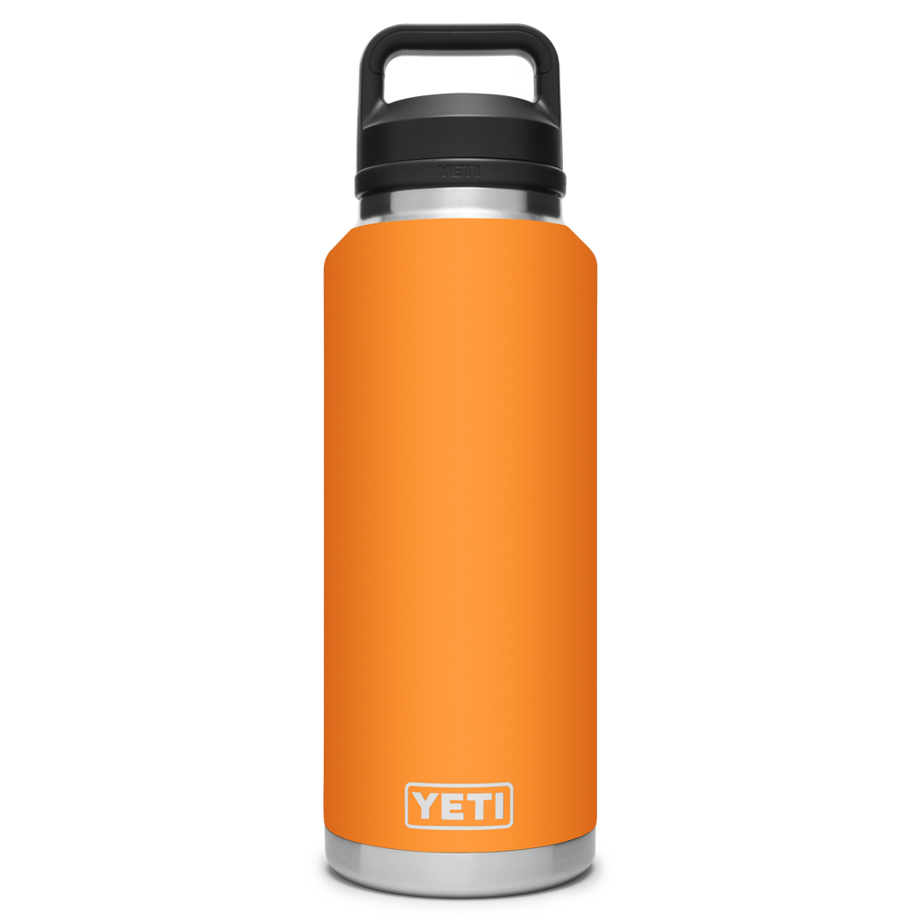 Yeti Rambler 46oz/1.4L Bottle With Chug Cap - King Crab Orange