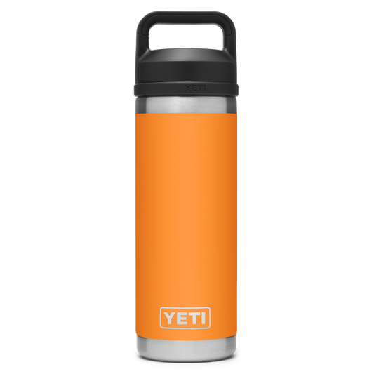 Yeti Rambler 18oz/532ml Bottle with Chug Cap - King Crab Orange