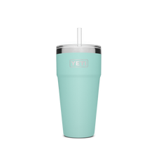 Yeti Rambler 26oz/769ml Stackable Cup with Straw Lid - Seafoam