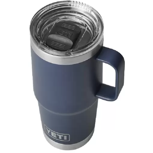 Yeti Rambler 20oz/591ml Travel Mug With Stronghold Lid - Navy