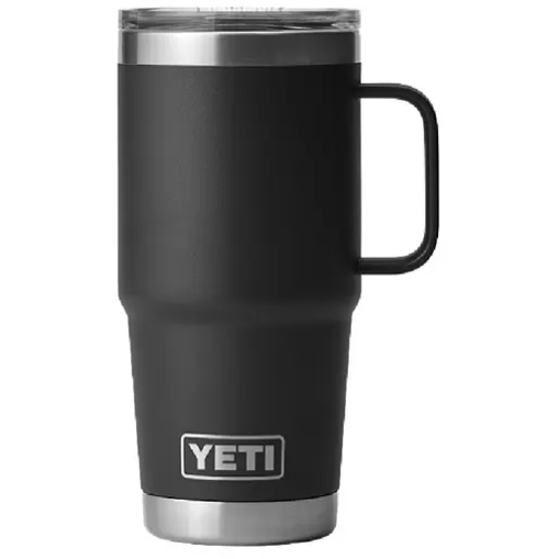 Yeti Rambler 20oz/591ml Travel Mug With Stronghold Lid - Black