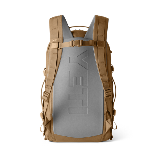 image of Back view of YETI Canada Crossroads 27 L Backpack in Alpine Brown