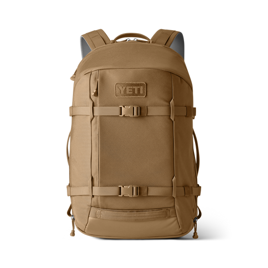 image of Front view of YETI Canada Crossroads 27 L Backpack in Alpine Brown