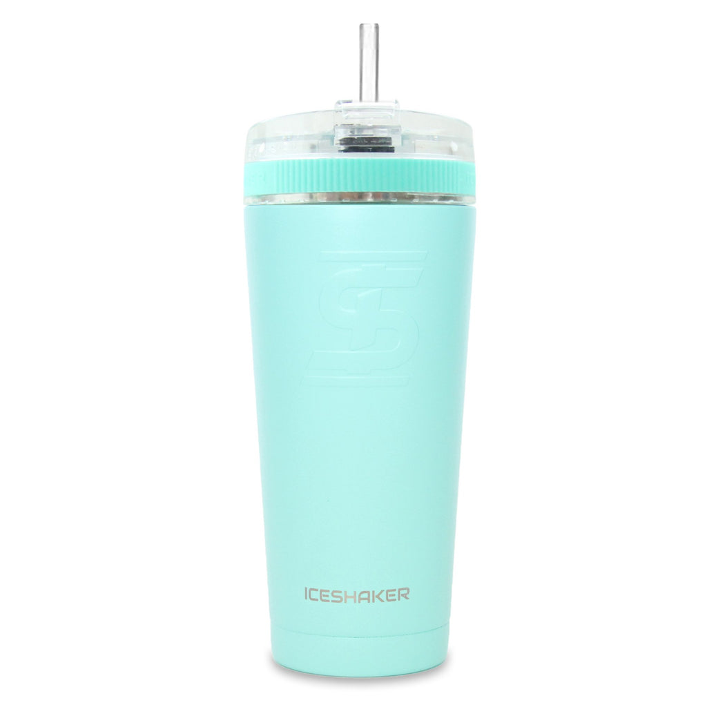 Ice Shaker 26oz Flex Bottle - Mint