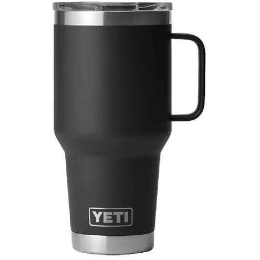 Yeti Rambler 30oz/887ml Travel Mug With Stronghold Lid - Black