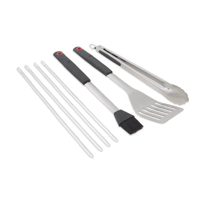 Grill Pro - 7 Piece Deluxe Soft Grip Tool Set