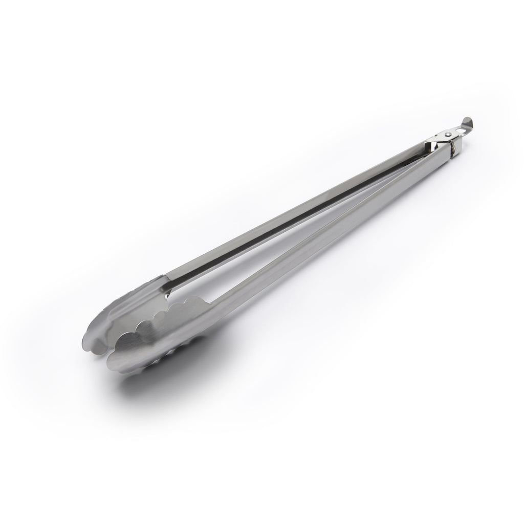 Grill Pro Stainless steel Hinged Tong