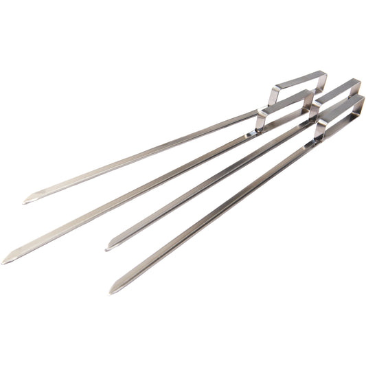 Grill Pro stainless steel Heavy Duty "V" Skewers