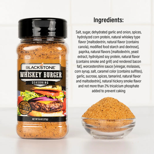 Blackstone - Whiskey Burger Seasoning