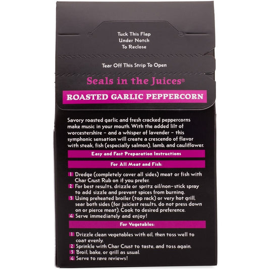 Char Crust - Roasted Garlic Peppercorn