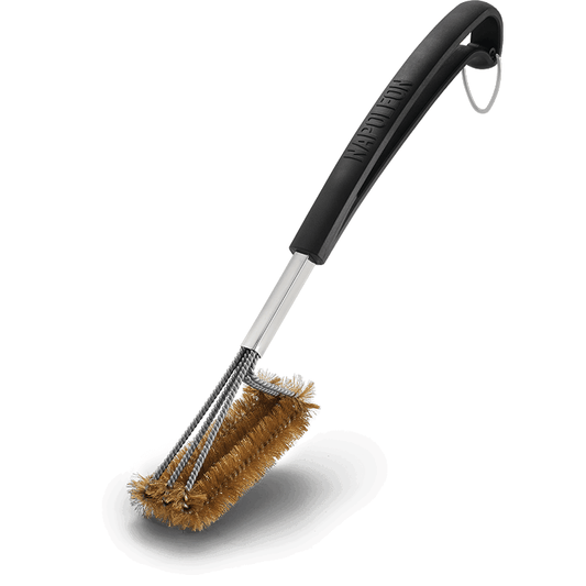 Napoleon Triple-Row Grill Brush with Brass Bristles (Vertical)