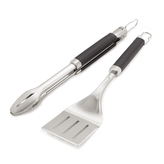 Weber Precision Grill Tongs & Spatula Set