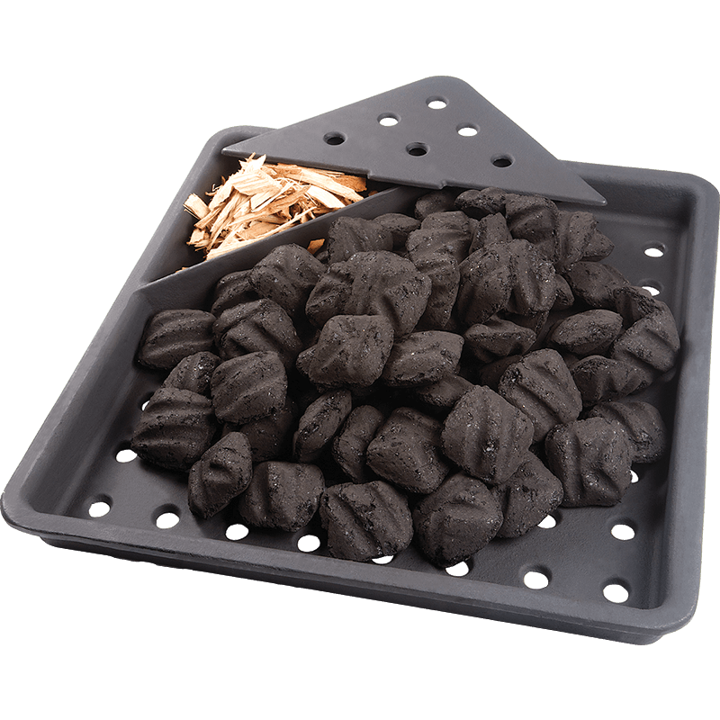 image of Napoleon Cast Iron Charcoal & Smoker Tray