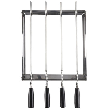 Napoleon PRO Series Stainless Steel Rotating Skewer Rack