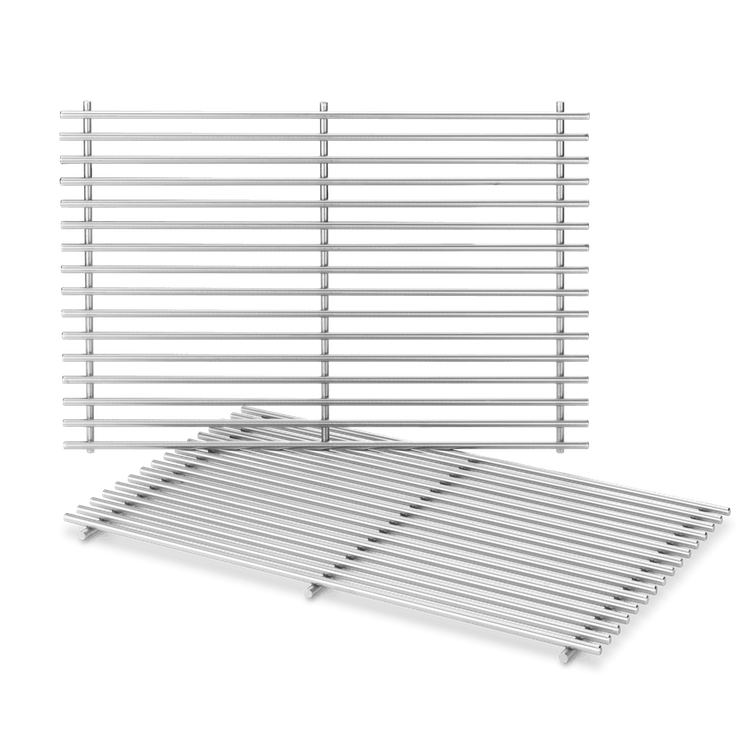 Weber Stainless Steel Cooking Grates-Spirit 300-BBQ Parts-Luxe Barbeque Company