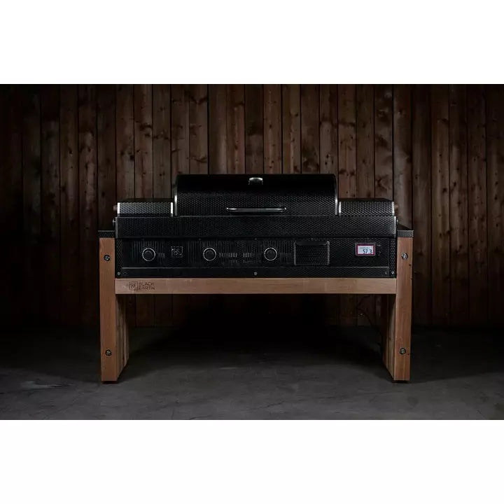 Black Earth Hybrid BuiltIn Grill Luxe Barbeque Company