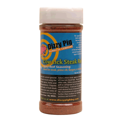 Dizzy Pig - Cowlick Steak Rub 8oz