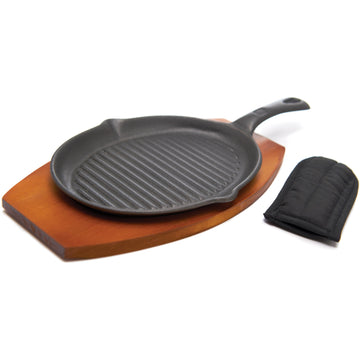 Grill Pro Cast Fajita Pan