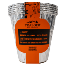 Traeger - EZ Clean Grease & Ash Catcher Liner - 5 Pack