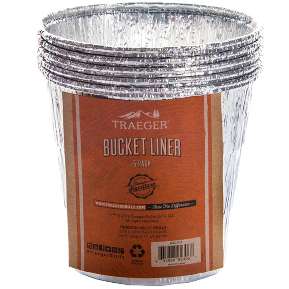 Traeger Grease Bucket Liner 5 Pack-Luxe Barbeque Company Winnipeg